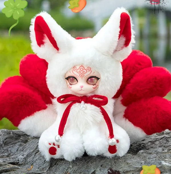 FU YOU Nine-Tailed Records Plush toy doll