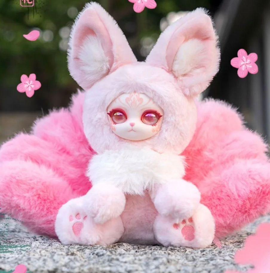FU YOU Nine-Tailed Records Plush toy doll