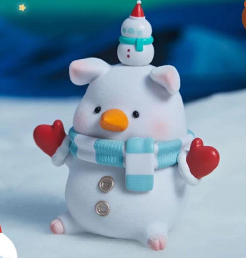 LULU THE PIGGY Christmas Land Figure toy doll