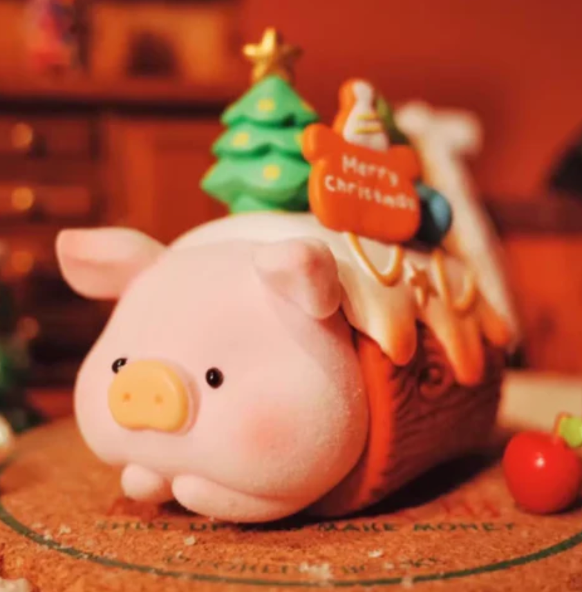 LULU THE PIGGY Christmas Land Figure toy doll