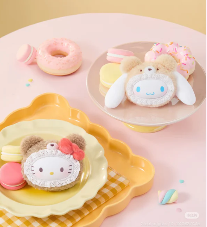 Sanrio Fluffy Teddy Bear Plush toy doll