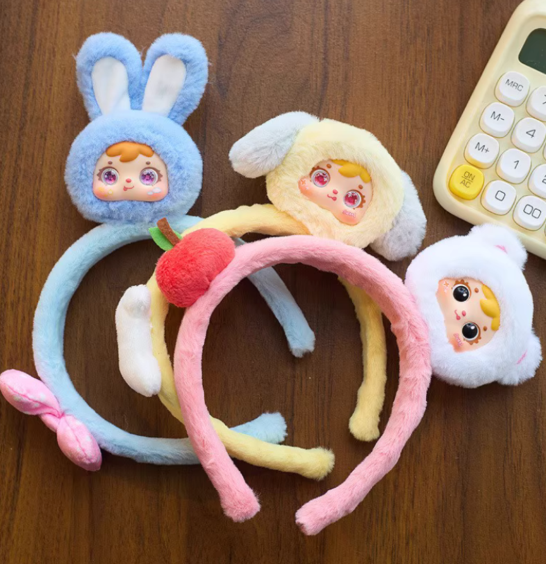 Samuel Tyke Three Animal Hairband Plush toy doll