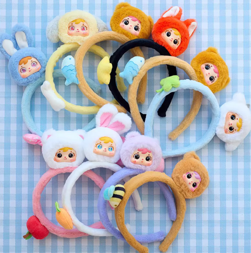 Samuel Tyke Three Animal Hairband Plush toy doll