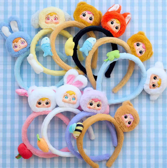 Samuel Tyke Three Animal Hairband Plush toy doll