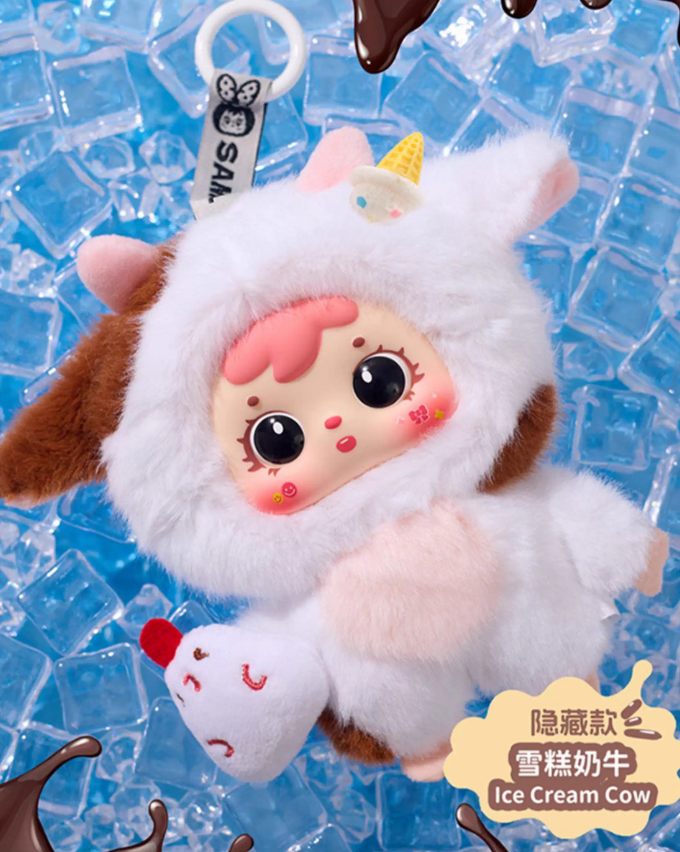 Samuel Tyke Three Hug Hug Ice Cream Cute Pet Plush toy doll