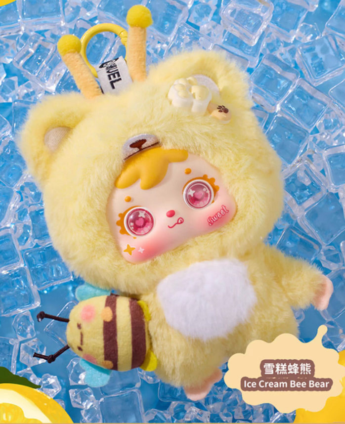 Samuel Tyke Three Hug Hug Ice Cream Cute Pet Plush toy doll