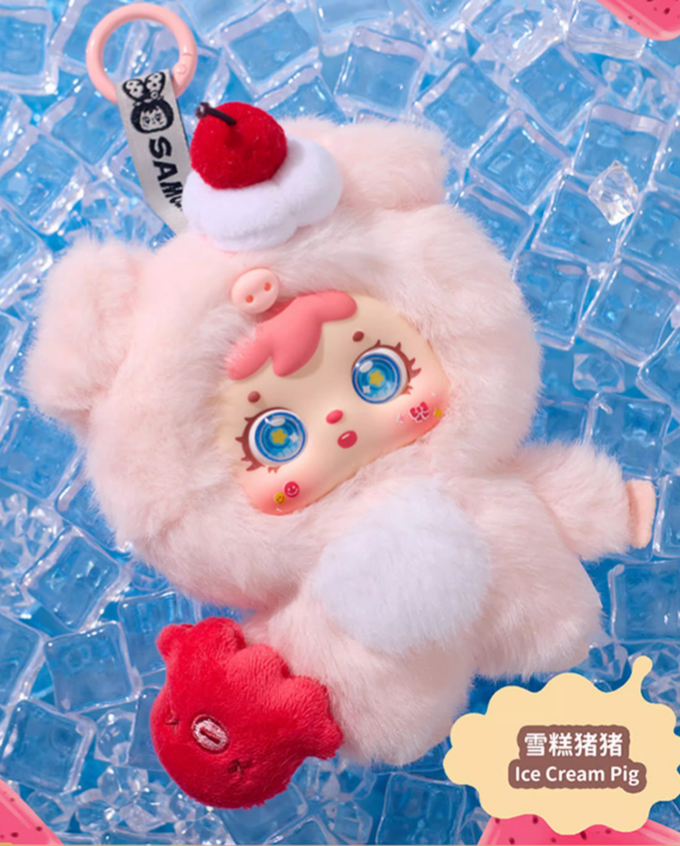 Samuel Tyke Three Hug Hug Ice Cream Cute Pet Plush toy doll