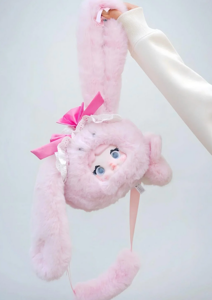 Nommi Cute Fluffy Bag Plush toy doll