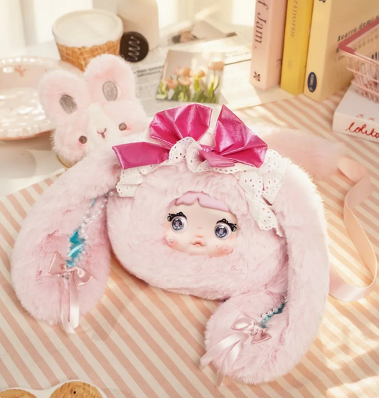 Nommi Cute Fluffy Bag Plush toy doll