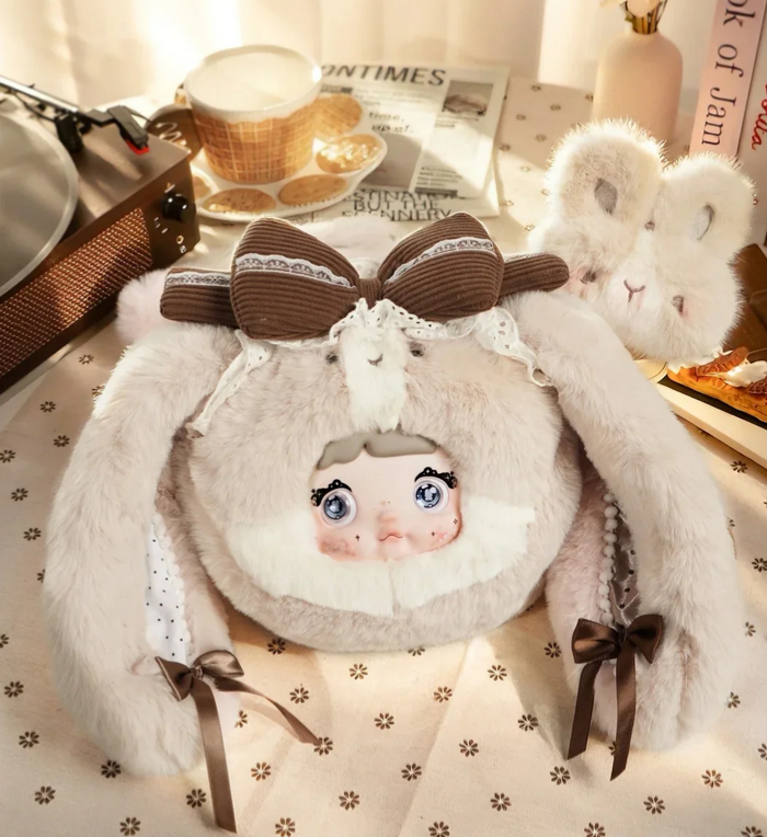 Nommi Cute Fluffy Bag Plush toy doll