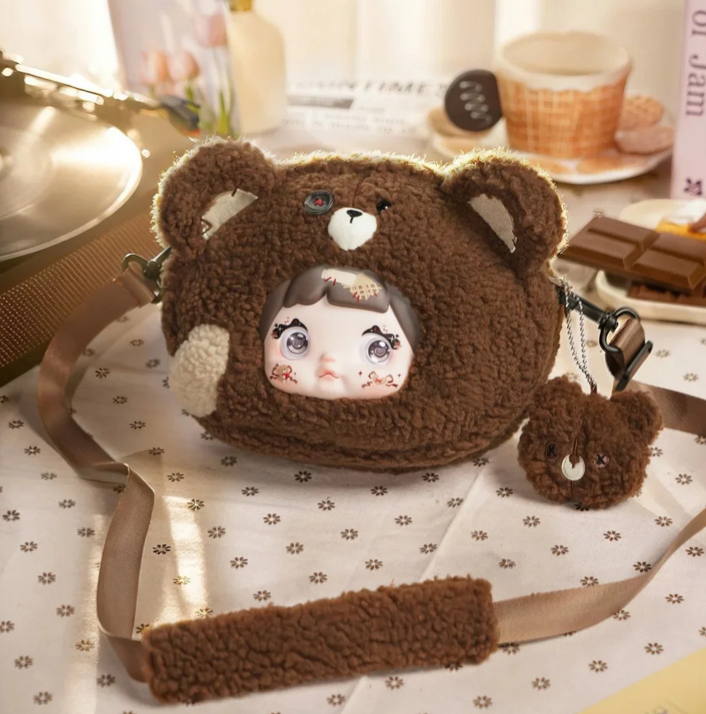 Nommi Cute Fluffy Bag Plush toy doll