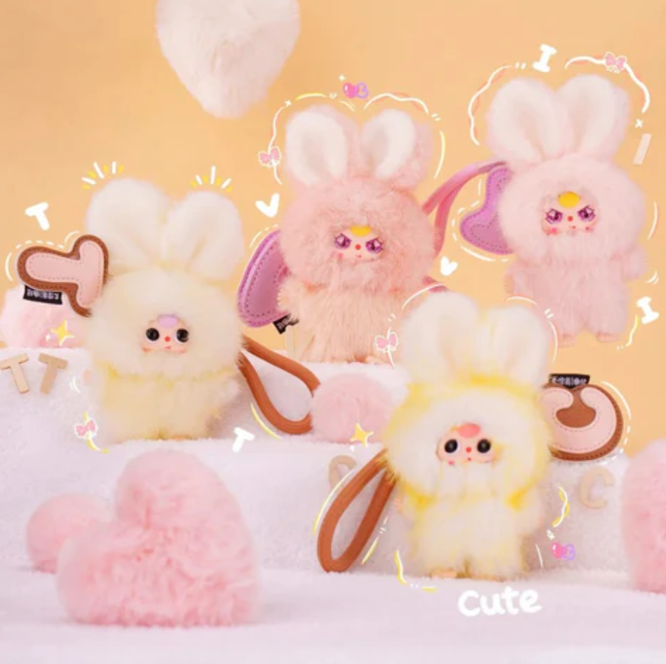 Baby Three Super Mini Bunny Plush toy doll