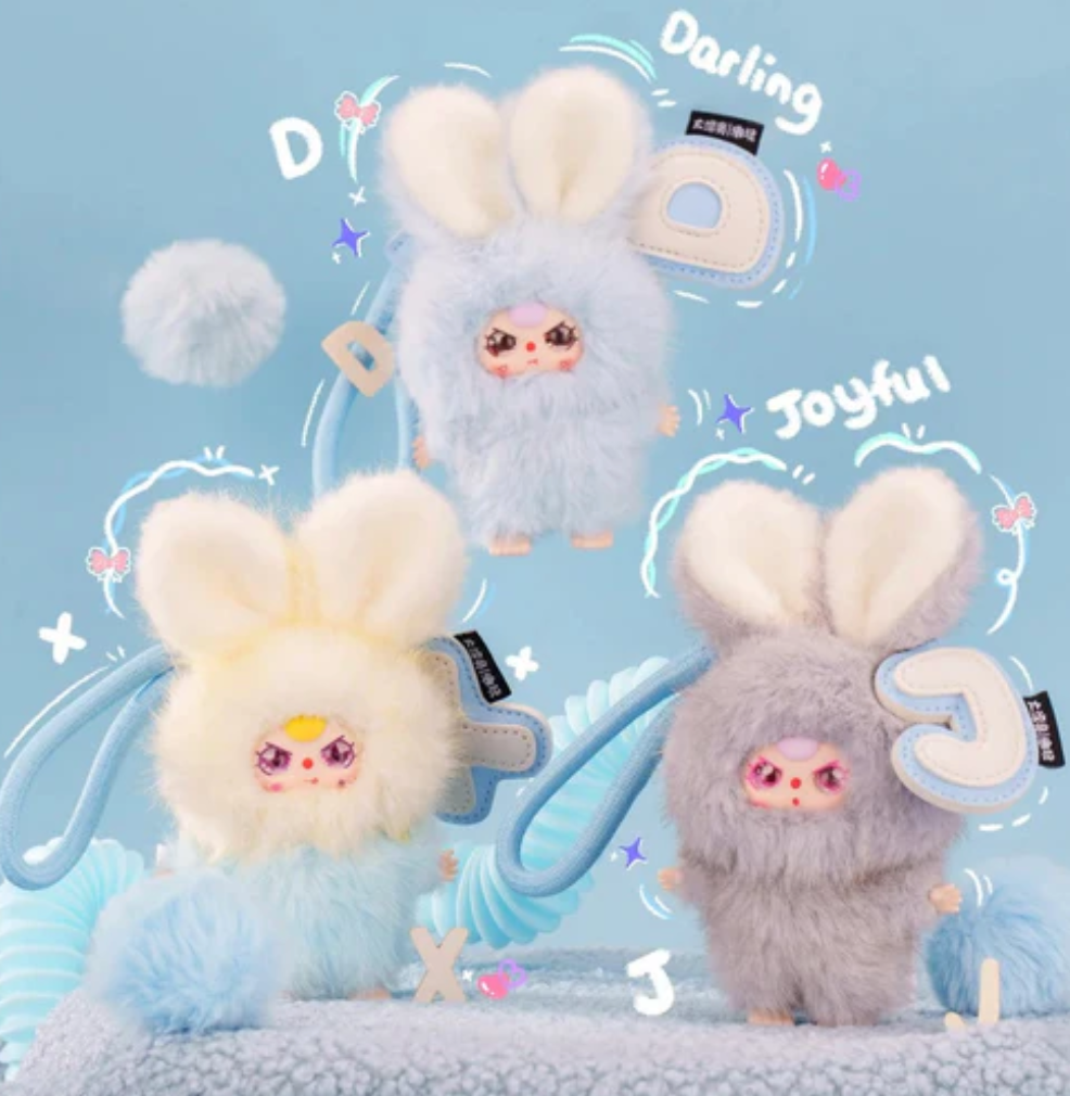 Baby Three Super Mini Bunny Plush toy doll