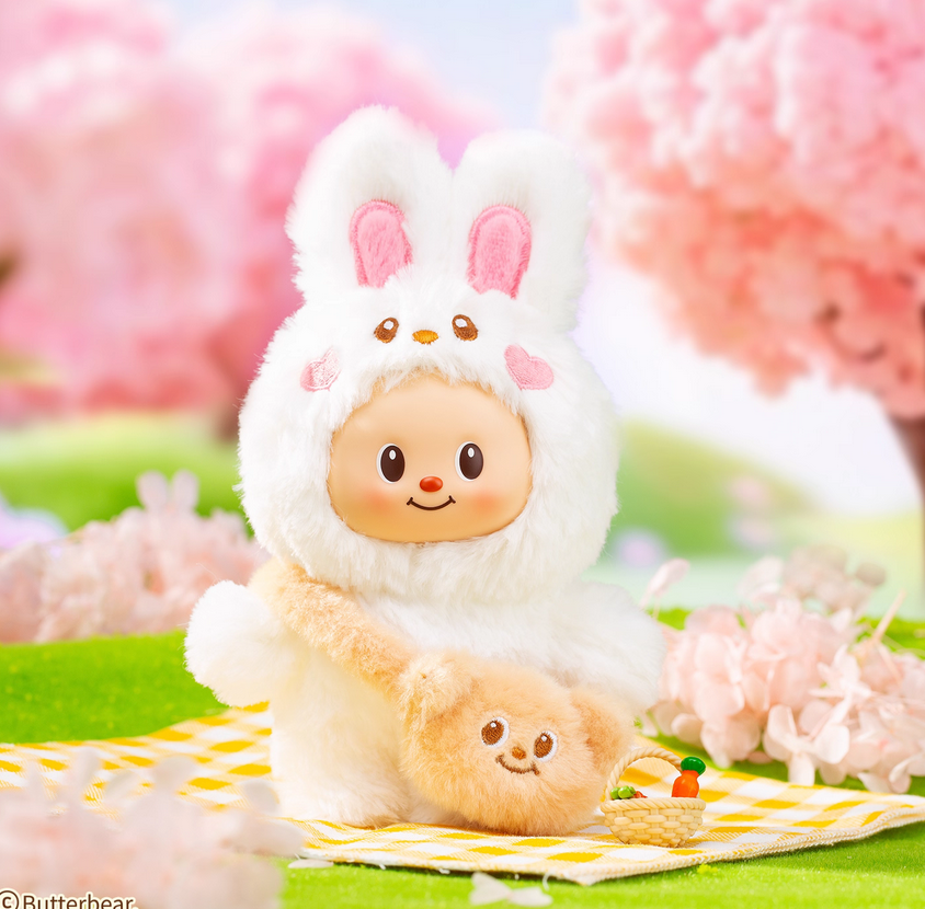 Butterbear Fluffy Cuddles Plush toy doll