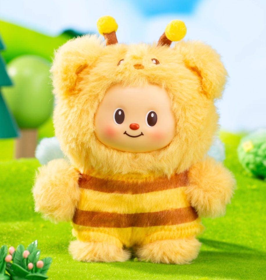 Butterbear Fluffy Cuddles Plush toy doll