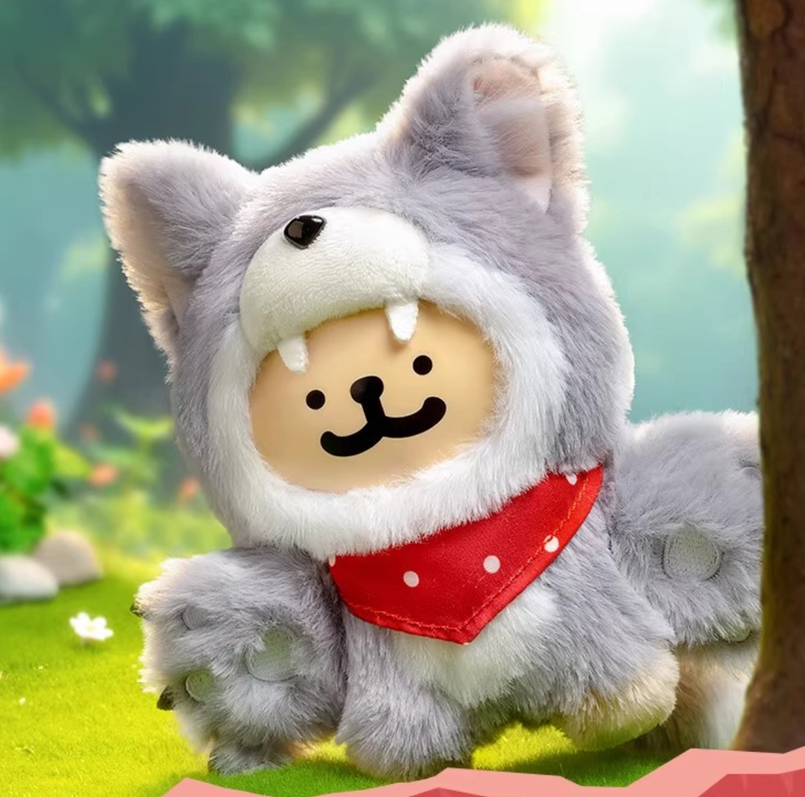 Maltese Dog Guess Who I am Plush toy doll