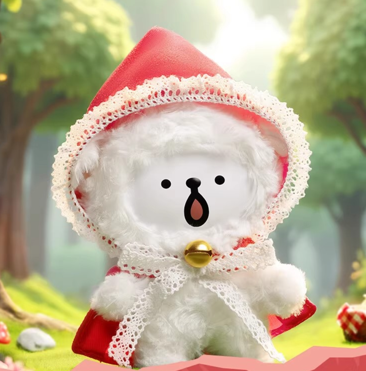 Maltese Dog Guess Who I am Plush toy doll