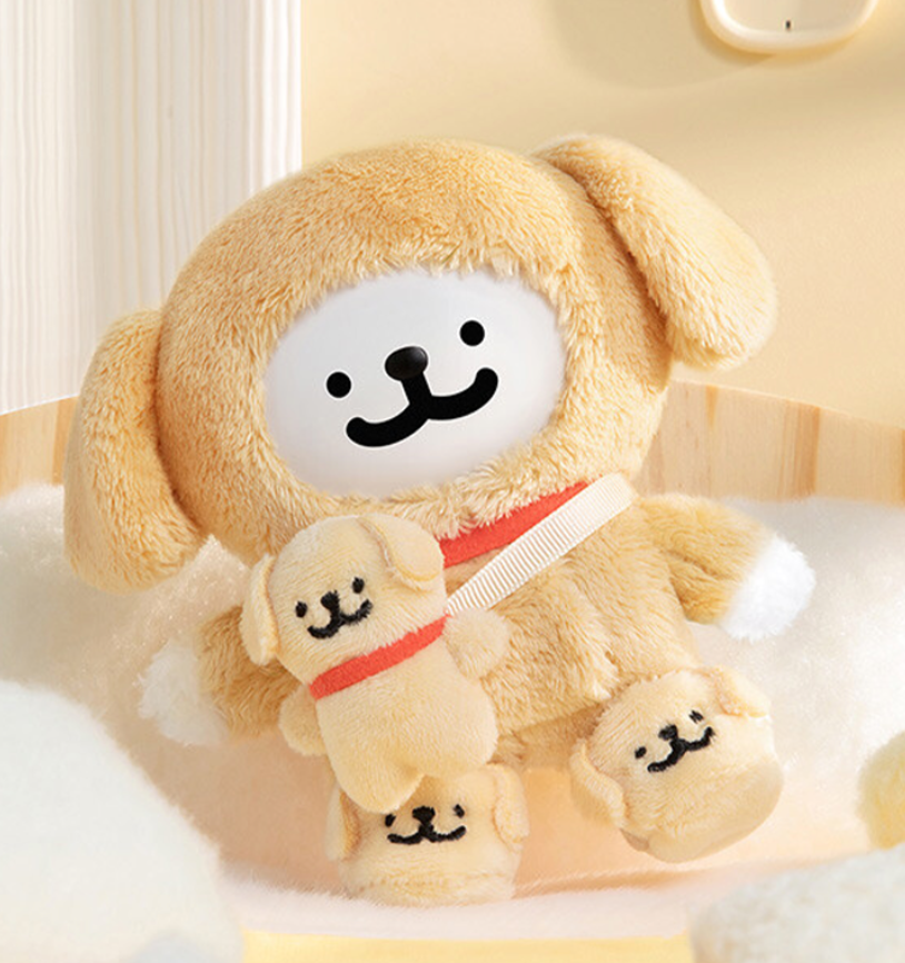 Maltese Dog Guess Who I am Plush toy doll