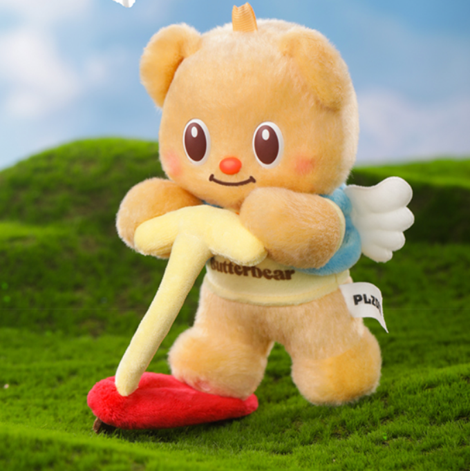 Butterbear's Holiday Plush toy doll