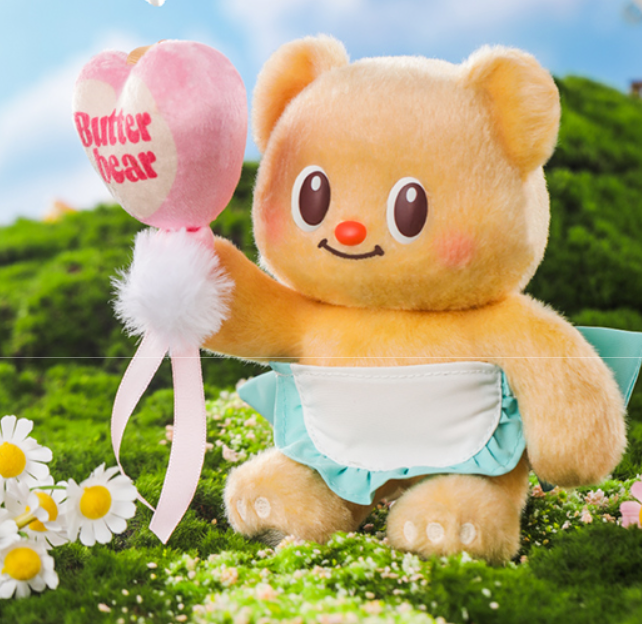 Butterbear's Holiday Plush toy doll