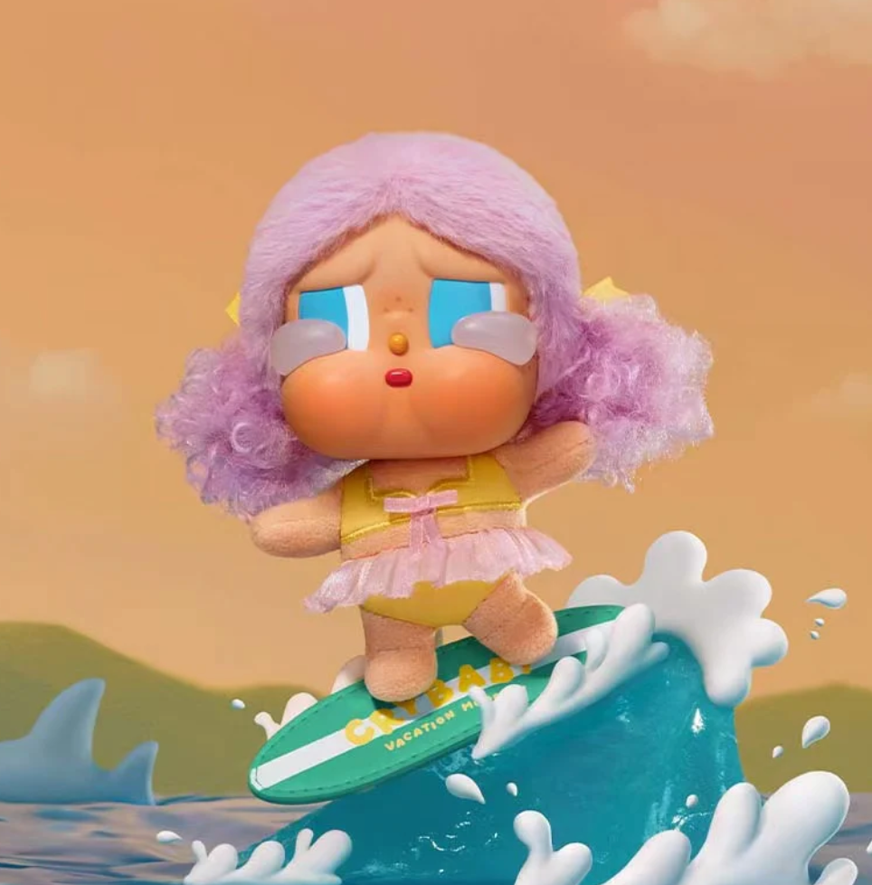 Crybaby Vacation Mode On Plush toy doll