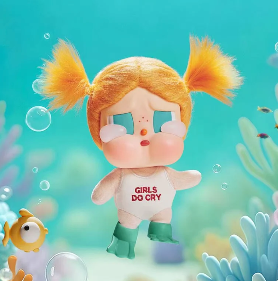 Crybaby Vacation Mode On Plush toy doll