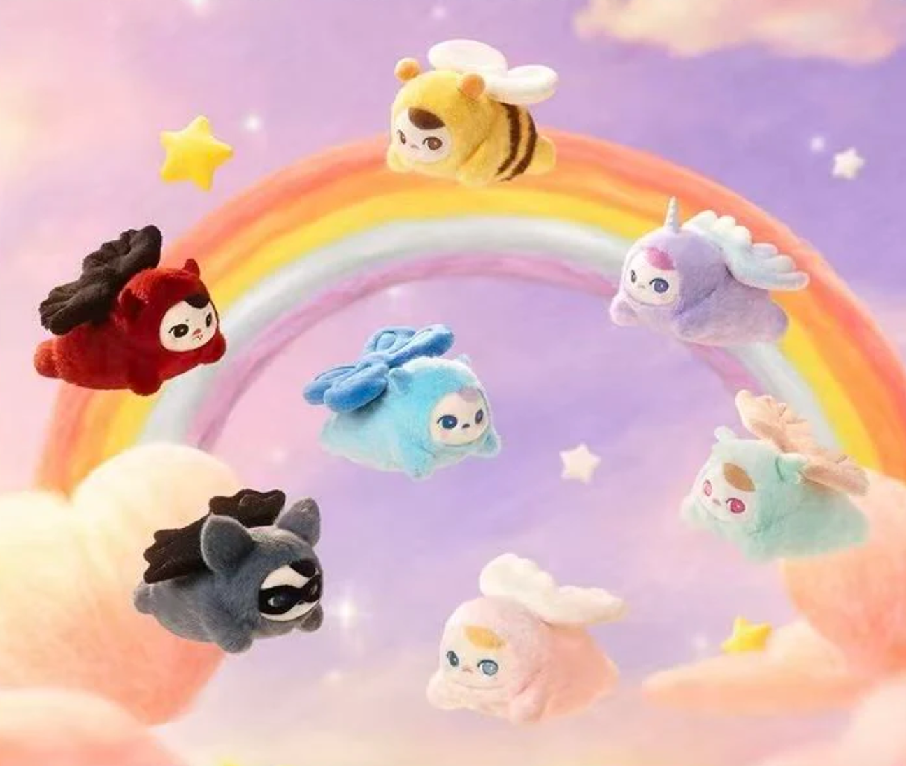 Pucky Beanie Flying Babies Plush toy doll