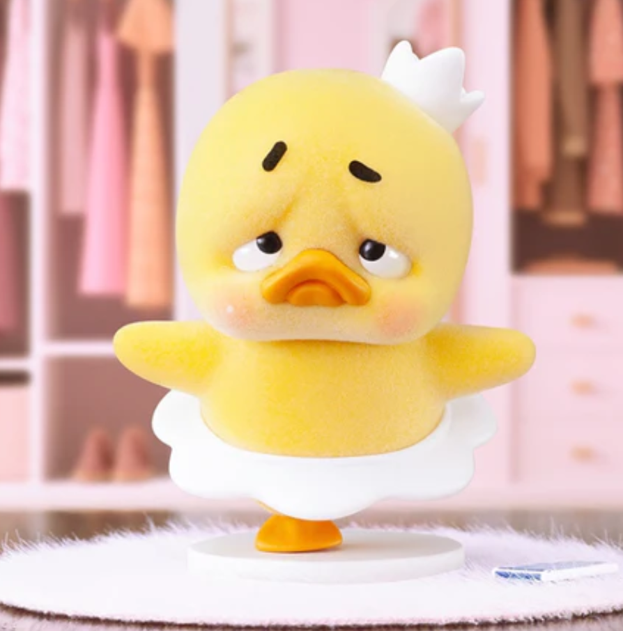 Upset Duck Stop The Spiral Duck Figure toy doll
