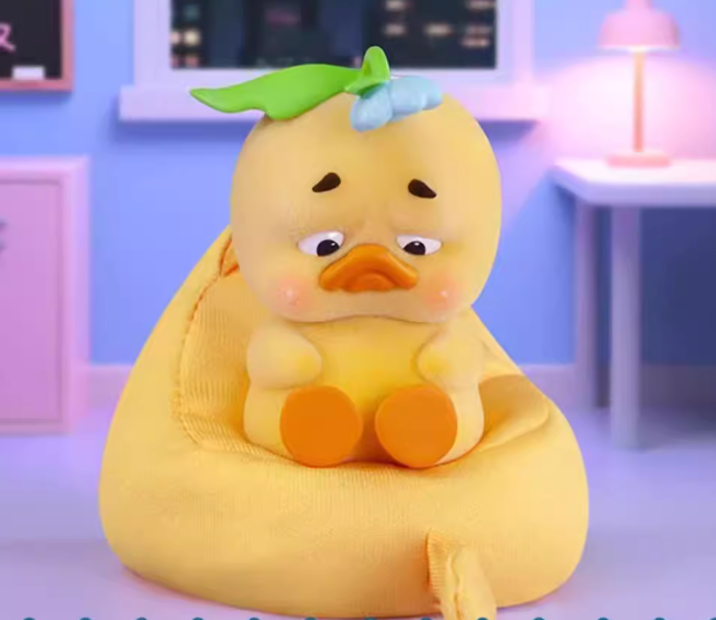 Upset Duck Stop The Spiral Duck Figure toy doll