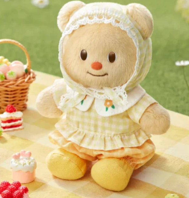 Butter Bear OOTD Dress-Up Plush toy doll