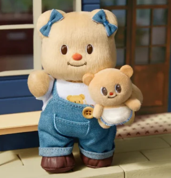 Butter Bear OOTD Dress-Up Plush toy doll