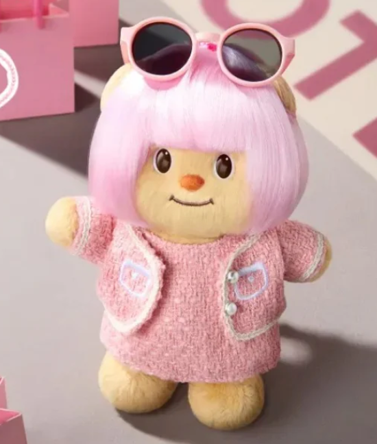 Butter Bear OOTD Dress-Up Plush toy doll
