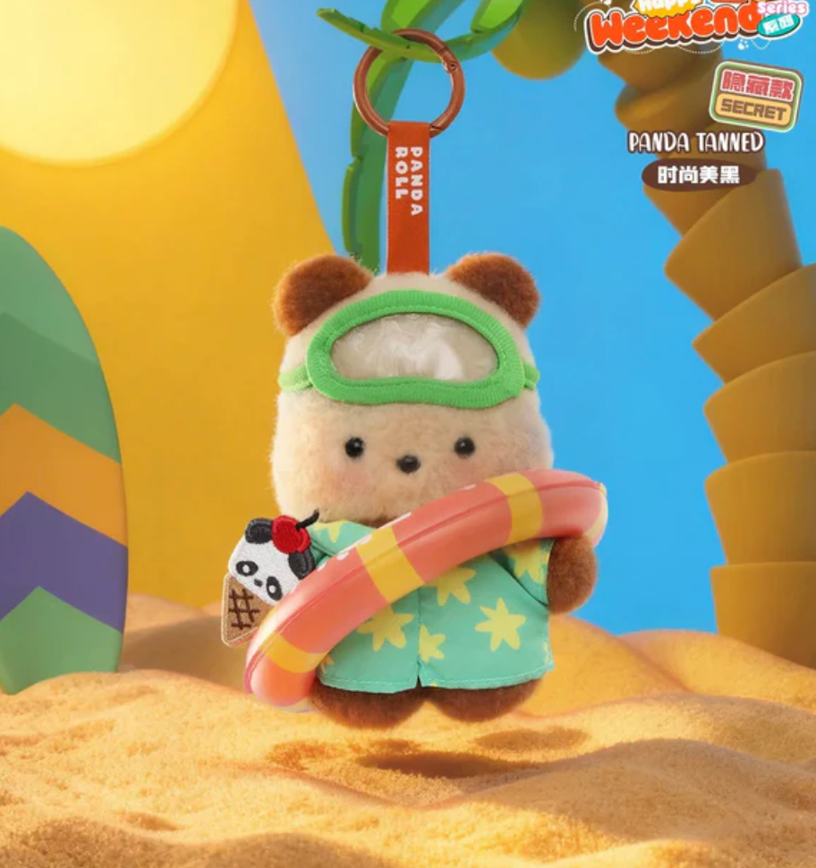 Panda Roll Happy Weekend Plush toy doll