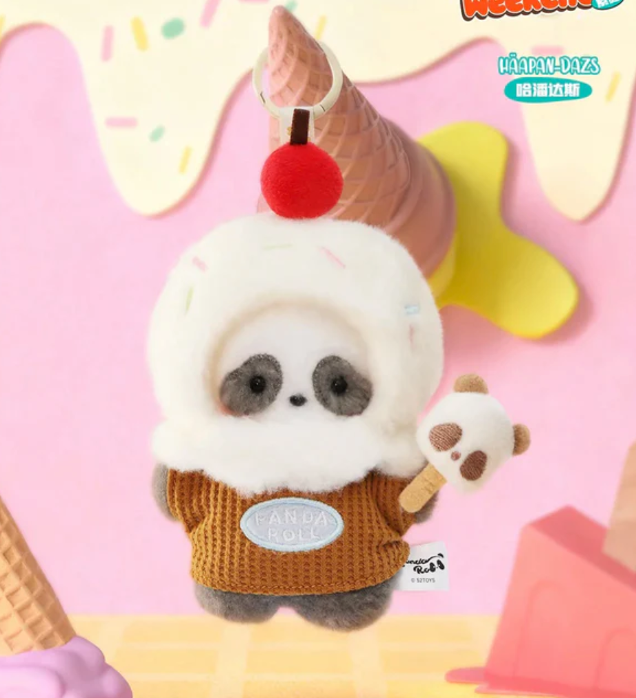 Panda Roll Happy Weekend Plush toy doll