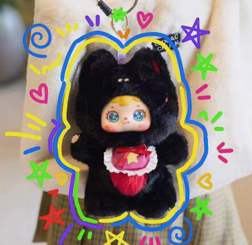 Samuel Tyke Three Starry Night Electronic Plush toy doll,Can Walk and Speak