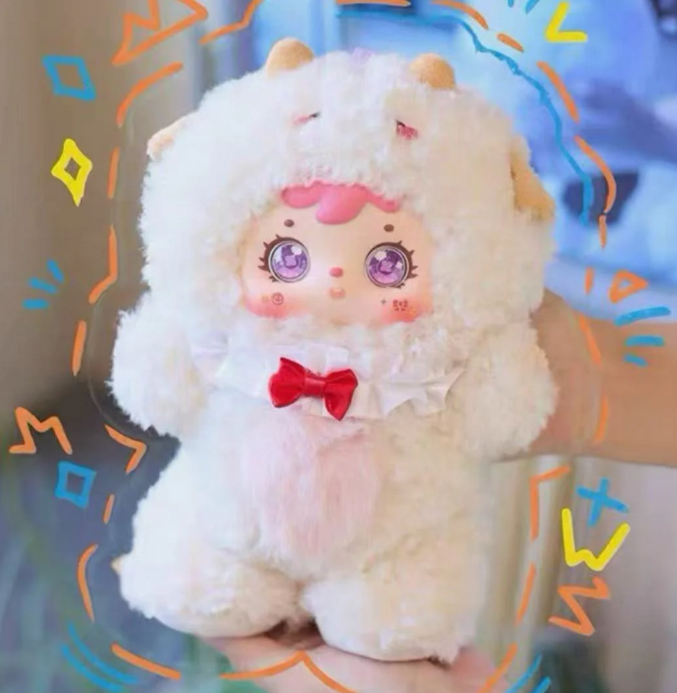 Samuel Tyke Three Starry Night Electronic Plush toy doll,Can Walk and Speak