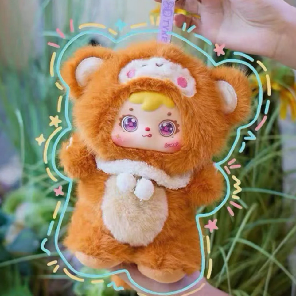 Samuel Tyke Three Starry Night Electronic Plush toy doll,Can Walk and Speak