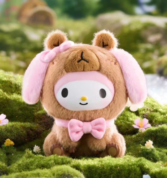 Sanrio Laid-back Capybara Plush toy doll