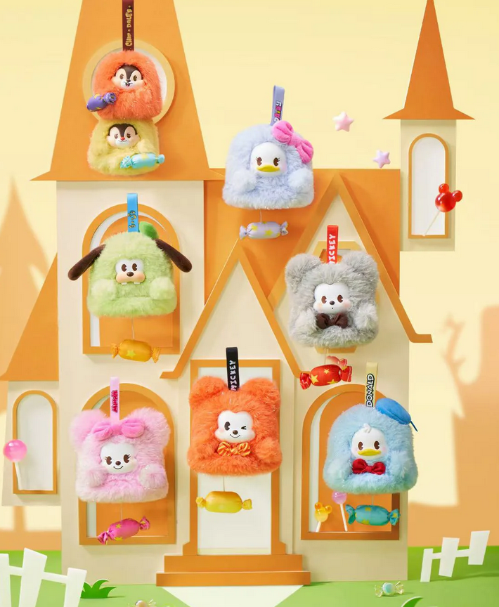 Mickey's Family Colorful Candy Plush toy doll