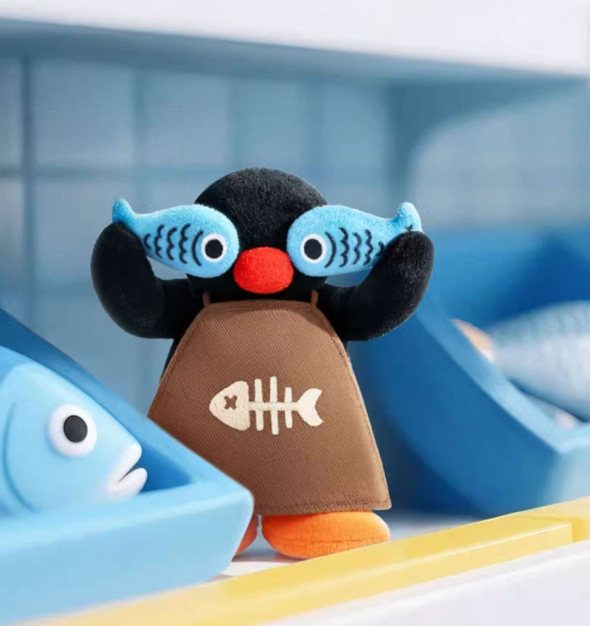 Pingu Hide and Seek Plush toy doll