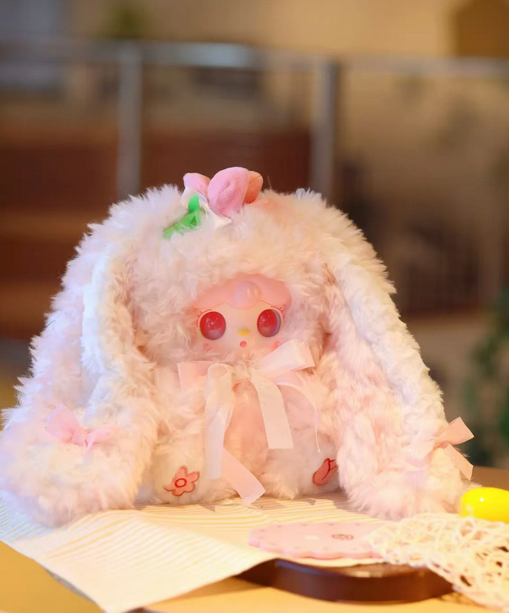 Yooki 400% 4TH Generation Bunny's Floral Fragments Plush toy doll