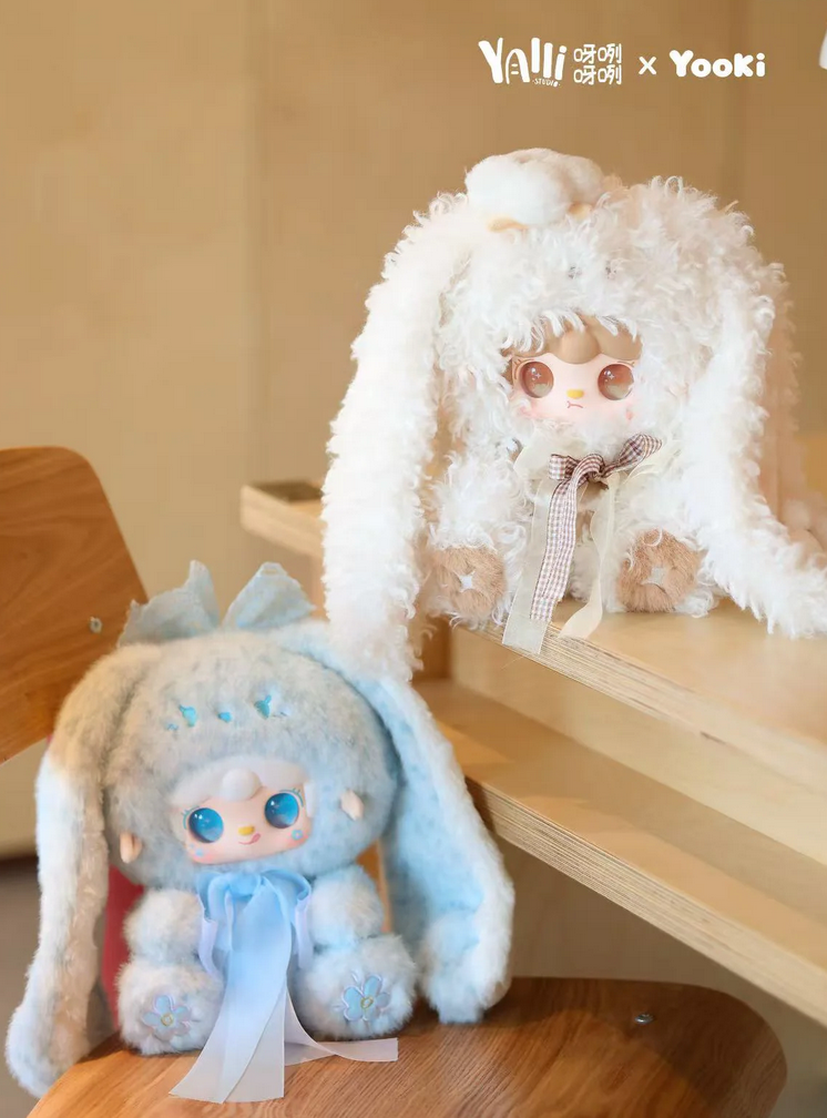 Yooki 400% 4TH Generation Bunny's Floral Fragments Plush toy doll