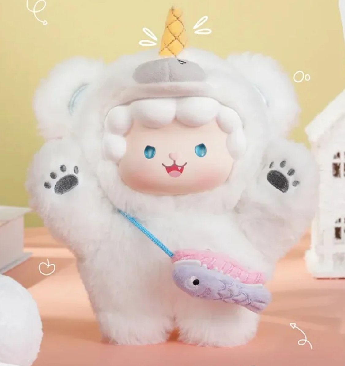 Gyun V4 Crossbody Bear Plush toy doll