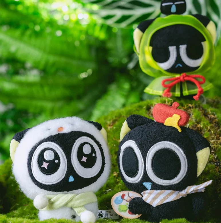 Luoxiaohei Four Seasons Travel Plush toy doll