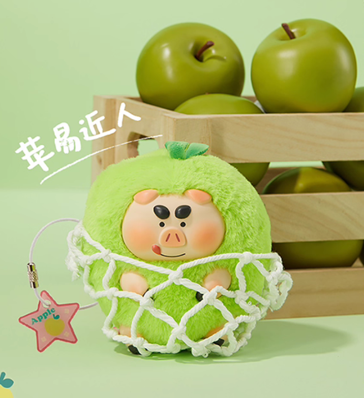 Strong Pig Fruit & Veggie Plush toy doll
