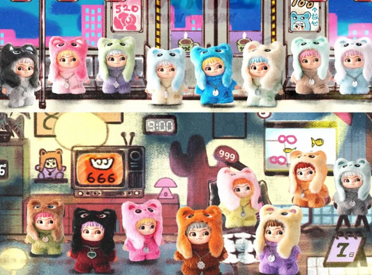 Wakuku On A Roll Plush toy doll