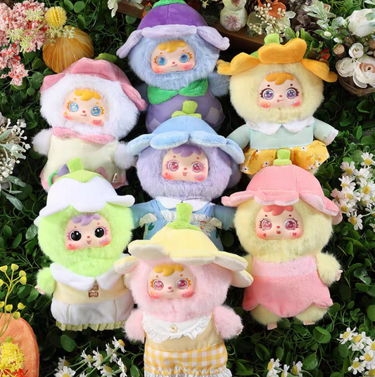 Samuel Tyke Three Flower Shadow Light Flow Plush toy doll