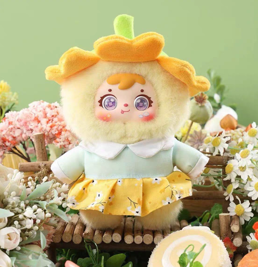 Samuel Tyke Three Flower Shadow Light Flow Plush toy doll