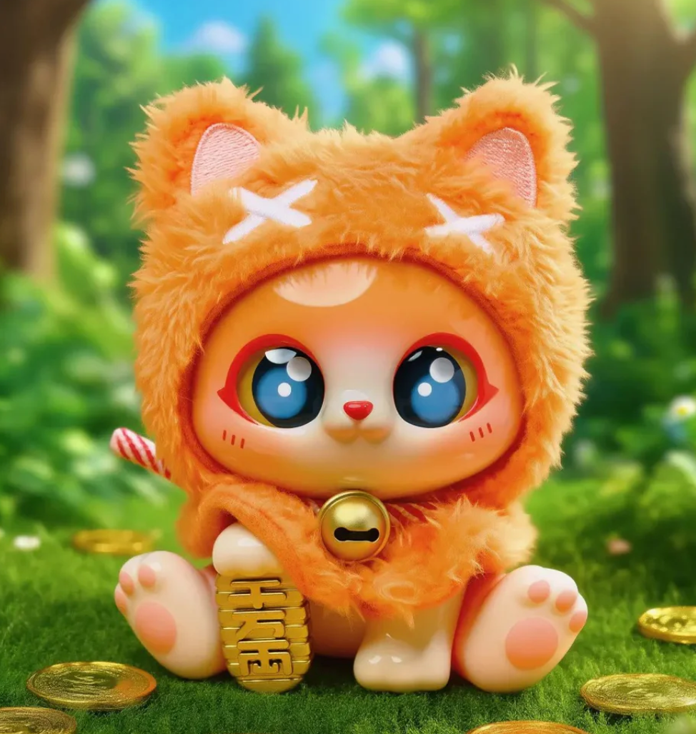PICOCO Lucky Kitty Cape Plush toy doll