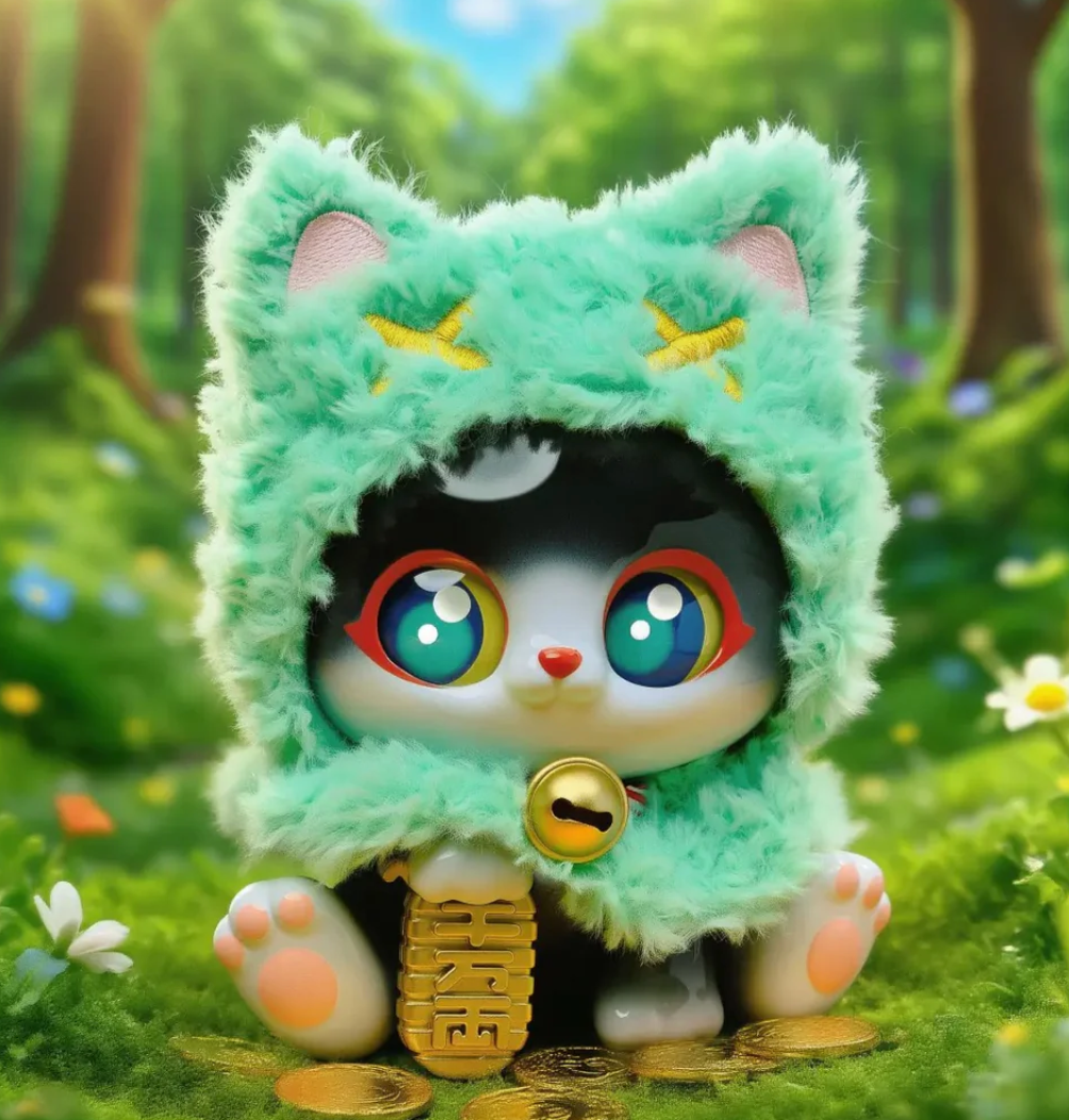 PICOCO Lucky Kitty Cape Plush toy doll